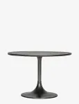 House Doctor - Side Table, Hdpan, Black - Kohvilauad - 61X61X40CM