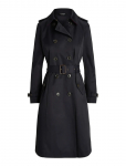 Lauren Ralph Lauren - Double-Breasted Belted Trench Coat - Vihmamantlid - M