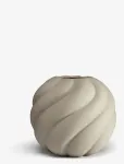 Cooee Design - Twist Ball Vase 20Cm Sand - Big Vases - H 20CM