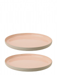 Stelton - Emma Middagstallerken &Oslash; 24 Cm 2 Stk Rose - Praetaldrikud - &Oslash; 24 cm