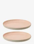 Stelton - Emma Dinner Plate &Oslash; 24 Cm 2 Pcs Rose - Praetaldrikud - &Oslash; 24 cm