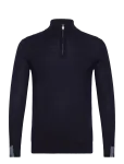 Mos Mosh Gallery - Mmgadam Soft Zip Turtle Neck Knit - Poolpika lukuga džemprid - M