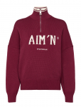 Aim&acute;n - College Knitted Half Zip - Spordikudumid - XL