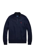 Polo Ralph Lauren - Cotton Quarter-Zip Mockneck Sweater - Poolpika lukuga džemprid - XXL