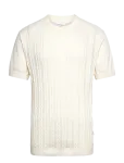 Lindbergh - Knitted S/S O-Neck Tee - L&uuml;hikeste varrukatega - XXL