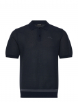 J. Lindeberg - Reymond Structure Knit Polo - L&uuml;hikeste varrukatega kootud polos&auml;rgid - L
