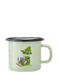 MOOMIN - Enamel Mug 2,5Dl Snufkin, Light Green - Cups - 25 CL