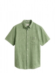 Gant - Reg Cotton Linen Ss Shirt - L&uuml;hikeste varrukatega s&auml;rgid - XXL