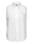 Polo Ralph Lauren - Cotton Oxford Sleeveless Shirt - Varrukateta - L