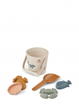 Liewood - Gilma Sea Creature Beach Set - Liivam&auml;nguasjad - ONE SIZE
