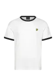 Lyle & Scott - Ringer T-Shirt - L&uuml;hikeste varrukatega - L