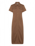 Tommy Hilfiger - Gold Button Midi Shirt Drs - P&otilde;lveni ja midi - L