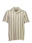 Lindbergh - Bold Striped Resort Shirt S/S - L&uuml;hikeste varrukatega s&auml;rgid - S