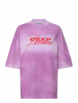 Weekday - Wide Oversized Printed T-Shirt - L&uuml;hikeste varrukatega - S