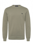 Fred Perry - Pique Stitch Jumper - &Uuml;mara kaelusega - XXL