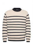 J. Lindeberg - Sawyer Stripe Crew Neck - &Uuml;mara kaelusega - XXL