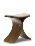 Gejst - Luno Stool Dark Oak/ Dark Beige Textile - Taburetid ja pingid - 45X48X28