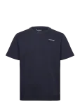 Knowledge Cotton Apparel - Regenerative Organic Cotton Back Pr - L&uuml;hikeste varrukatega - S
