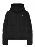 Calvin Klein Jeans - Matte Monologo Mw Short Puffer - Polsterdatud jakid - XS