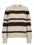 N&uuml;mph - Nuriette Wide Stripe Pullover - Džemprid - L/XL