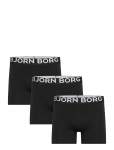 Bj&ouml;rn Borg - Organic Cotton Stretch Boxer 3P - Bokserid - XXL