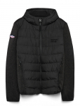 Superdry - Hooded Storm Knit Hybrid Jkt - Polsterdatud jakid - L