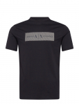 Armani Exchange - T-Shirt - L&uuml;hikeste varrukatega - S