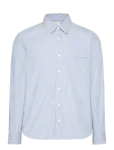 Calvin Klein - Ls Yd Thin Stripe Poplin Easy Sh - Vabaaja s&auml;rgid - L