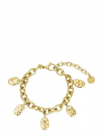 Bud To Rose - Kaia Charm Bracelet Gold - K&auml;eketid - ONE SIZE