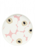 Marimekko Home - Unikko Plate 20Cm - V&auml;ikesed taldrikud - &Oslash; 20 CM