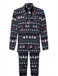 Happy Seasons - The Awesome Christmas Suit Navy - &Uuml;likonnad - XXL