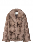 Monki - Faux Fur Jacket - Kunstkarusnahk - S