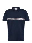 FILA - Diecimo Regular Heritage Tape Polo Shirt - Spordi l&uuml;hikeste varrukatega polos&auml;rgid - M