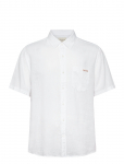 Calvin Klein Jeans - Ss Solid Causal Linen Classic Sh - L&uuml;hikeste varrukatega s&auml;rgid - XXL