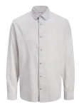 Jack & Jones - Jjesummer Linen Blend Shirt L/S Sn - Vabaaja s&auml;rgid - L