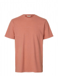 Selected - Slhadam Linen Blend Ss Tee Noos - L&uuml;hikeste varrukatega - L