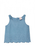 Boboli - Shirt Denim Embroidery For Girl -Bci - Varrukateta - 116