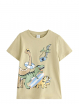 Lindex - Short-Sleeved Top - L&uuml;hikeste varrukatega - 122/128