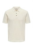 ONLY & SONS - Onsmoon Reg 12 Ss Polo Knit Noos - L&uuml;hikeste varrukatega kootud polos&auml;rgid - XXL