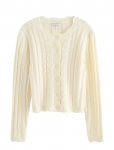 Lindex - Pattern-Knit Cardigan - Kardiganid - XXL