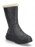 FitFlop - F-Mode Double-Faced Shearling Flatform Calf Boots - Talvesaapad - 38