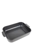 Peugeot - Appolia Rektangul&aelig;rt Ovnfad 36 Cm Mat Sort - Ahjuvormid - 36 CM