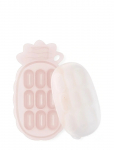 Haakaa - Haakaa Pineapple Silicone Nibble Tray - Blush - Beebitoidu konteinerid - ONE SIZE