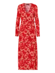 Pieces - Pcflora Ls Wrap Ankle Dress Jrs Msa Bc - H&otilde;lmikkleidid - XS