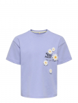 Kids Only - Kmgpetal Ss Loose Printed Tee Jrs - L&uuml;hikeste varrukatega - 98