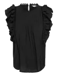 ONLY - Onlluna Sl Frill Top Wvn - Varrukateta - M