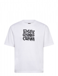 Evisu - Vintage Butterfly S/S Tee - L&uuml;hikeste varrukatega - M