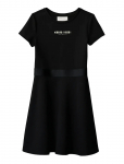 Calvin Klein - Fit And Flare Punto Dress - L&uuml;hikeste varrukatega vabaajakleidid - 152
