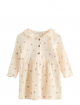 Lindex - Ribbed Dress With Long Sleeves - Pikkade varrukatega vabaajakleidid - 56