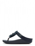 FitFlop - Fino Bead-Cluster Toe-Post Sandals - Pl&auml;tud - 37
